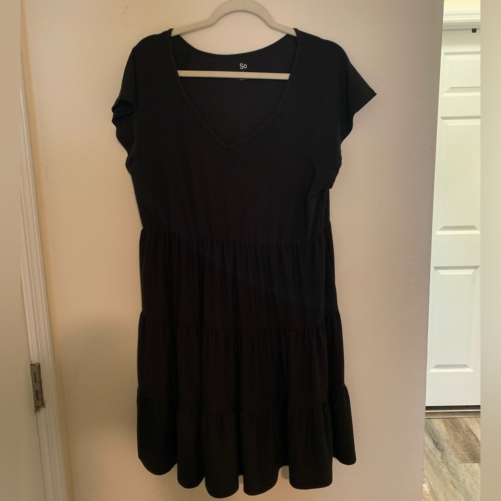 Black Baby Doll Dress